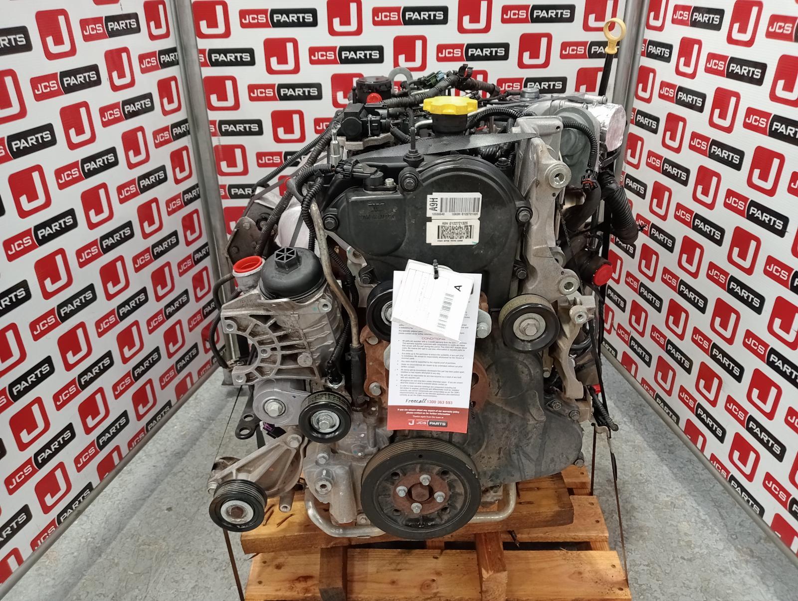 HOLDEN COLORADO ENGINE DIESEL, 2.5, LVN, TURBO, YELLOW OIL CAP TYPE, RG, 01/12-0
