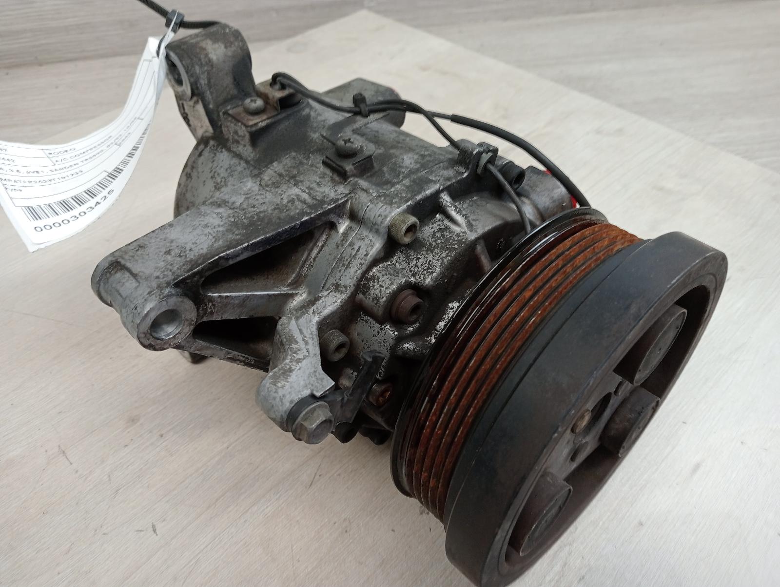 HOLDEN RODEO A/C COMPRESSOR RA, 3.5, 6VE1, SANDEN TRS090, 03/03-10/06 2003