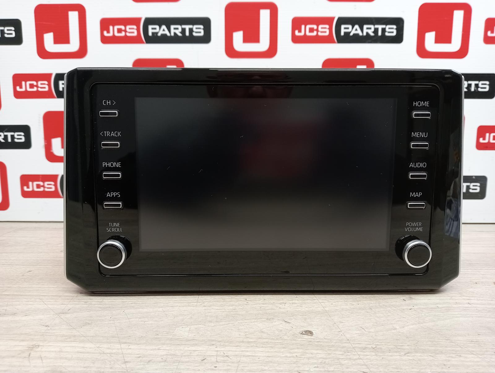 TOYOTA COROLLA STEREO/HEAD UNIT E210, DISPLAY UNIT, 8IN TOUCHSCREEN, W/ SAT NAV