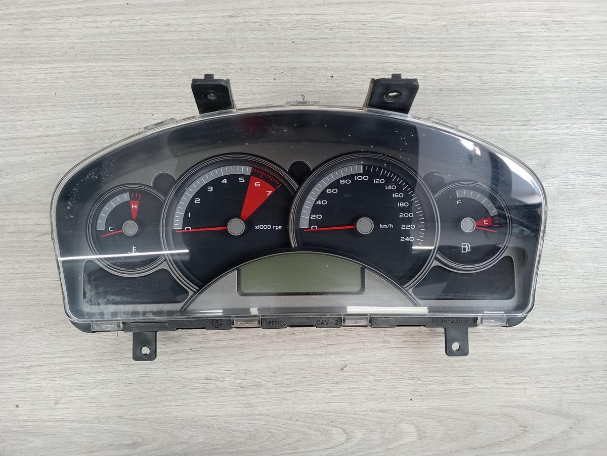HOLDEN CREWMAN INSTRUMENT CLUSTER MANUAL, GREY FACE, VY-VZ, 10/02-09/07 2007