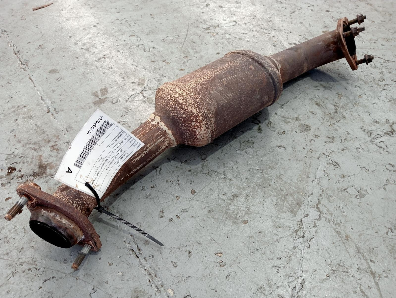 HOLDEN COMMODORE CATALYTIC CONVERTER UNDER CARCAT TYPE, 3.6, LLT, NON SENSOR TY