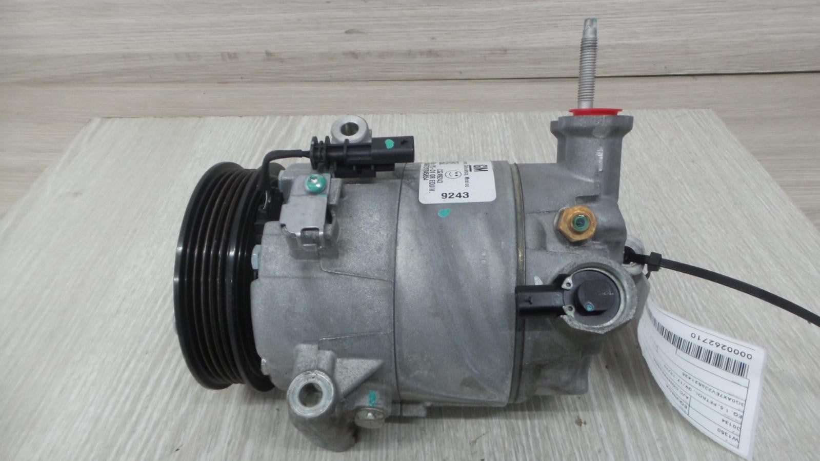 HOLDEN EQUINOX A/C COMPRESSOR EQ, 1.5, PETROL, 09/1712/20 2017