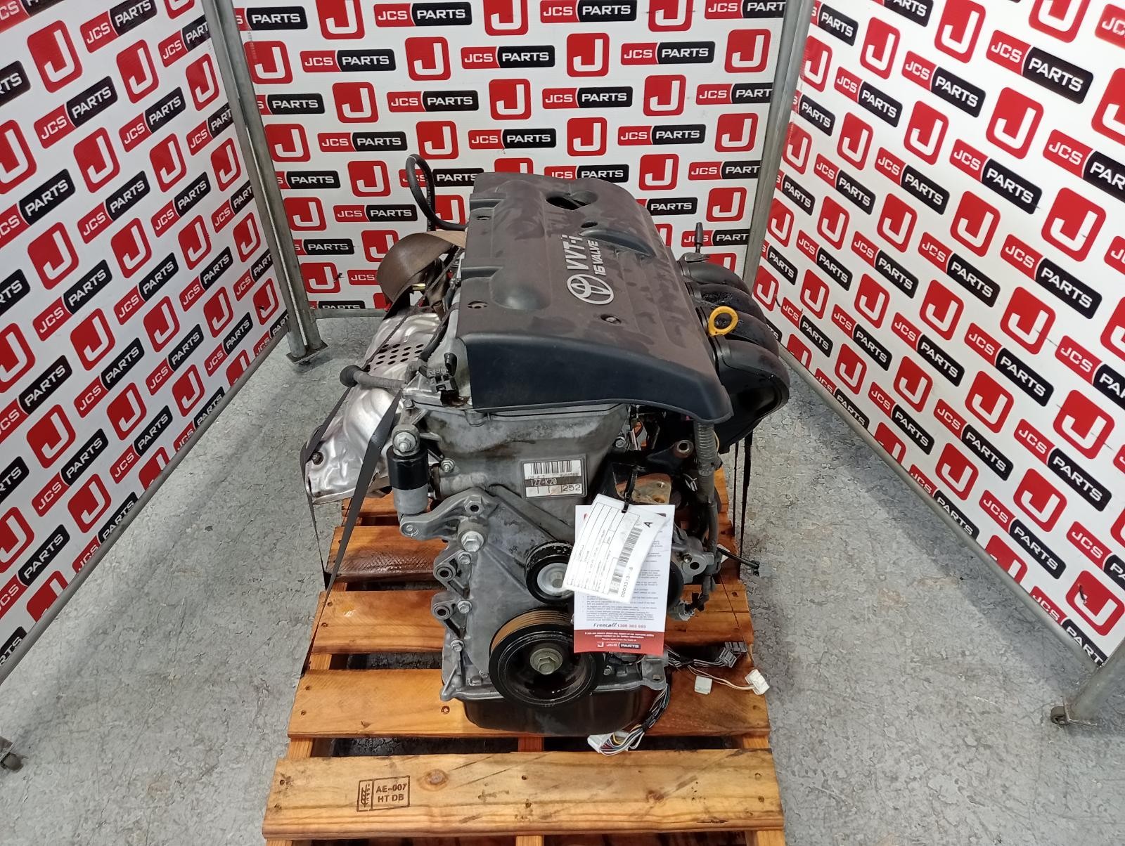 TOYOTA COROLLA ENGINE PETROL, 1.8, 1ZZFE, ZZE122, 12/0106/07 2004 1800