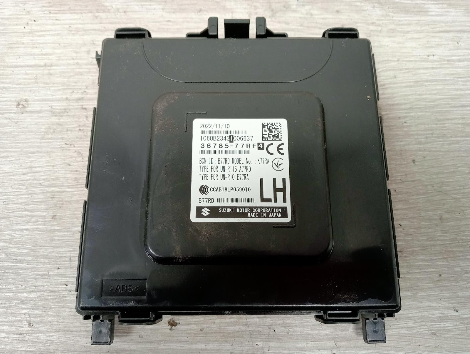 SUZUKI JIMNY ECU GJ, 10/18 2023 K15B