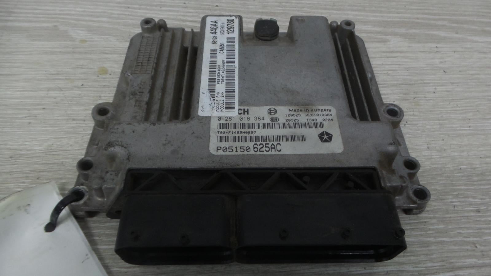 JEEP GRANDCHEROKEE ECU ENGINE ECU, 3.0, DIESEL, TURBO, ECU ONLY, WK, 10/1003/13