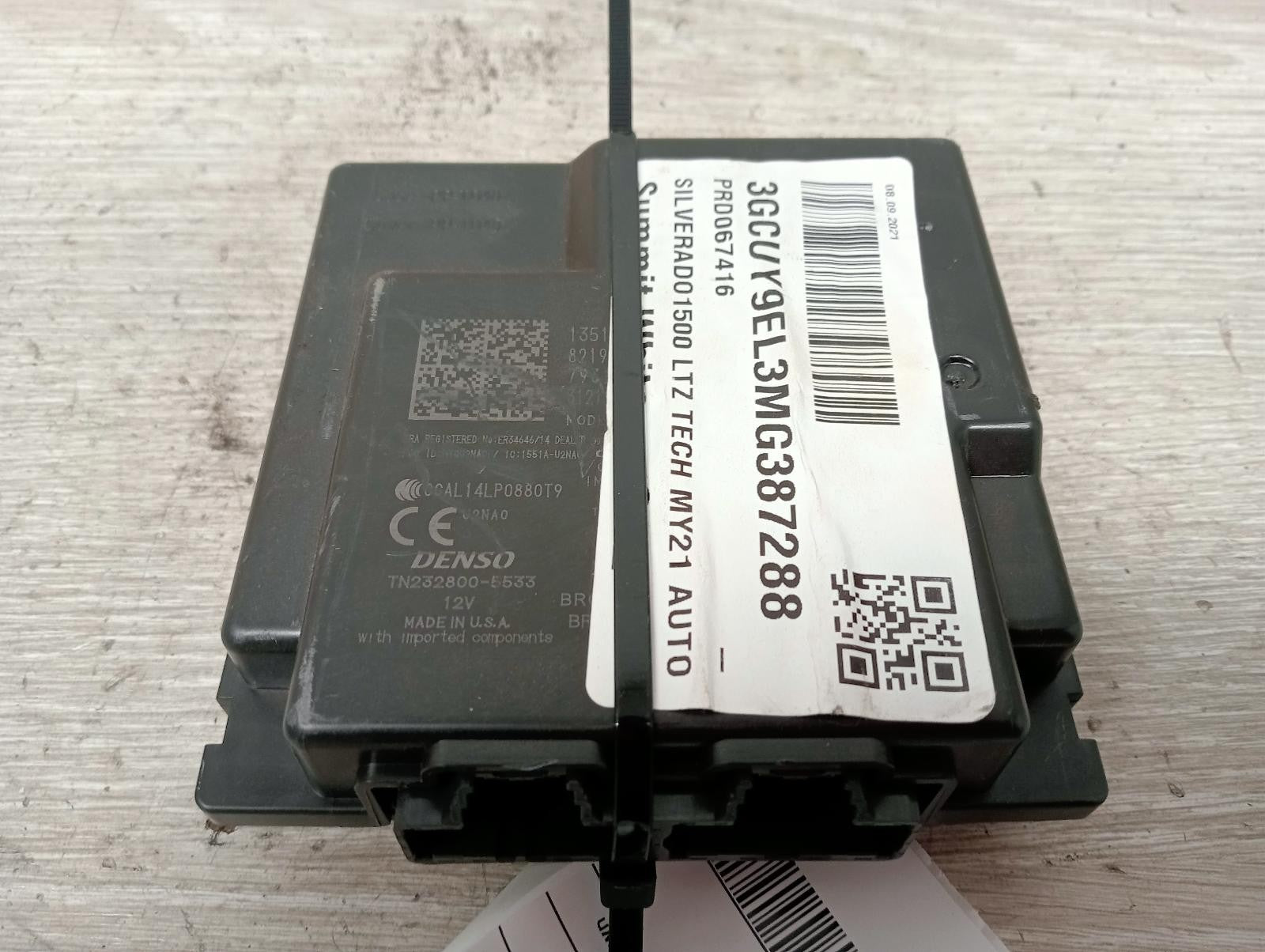 CHEVROLET SILVERADO ECU GMSV RHD 1500, T1, 09/20 2021 6.2 PETROL