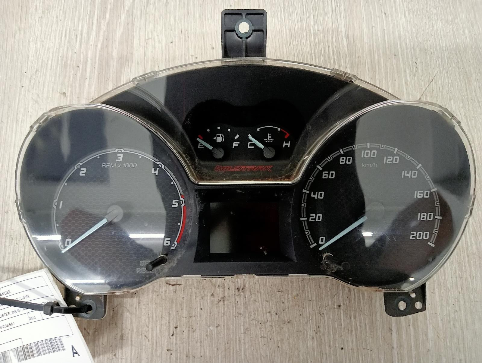 FORD RANGER INSTRUMENT CLUSTER INSTRUMENT CLUSTER, DIESEL, AUTO T/M, WILDTRAK, P