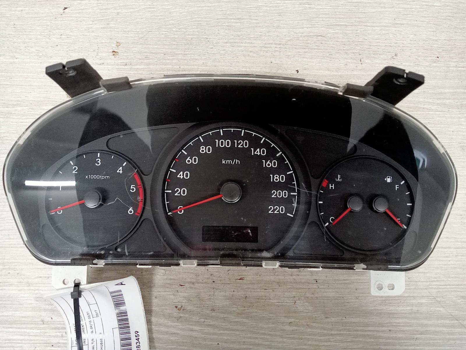 HYUNDAI ILOAD/IMAX INSTRUMENT CLUSTER DIESEL, MANUAL T/M, TQ, 09/15-03/21 2017
