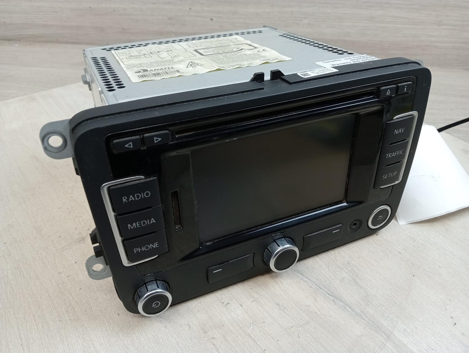 VOLKSWAGEN AMAROK STEREO/HEAD UNIT DISPLAY &amp; HEAD UNIT (RNS315), 2H, 10/10-0