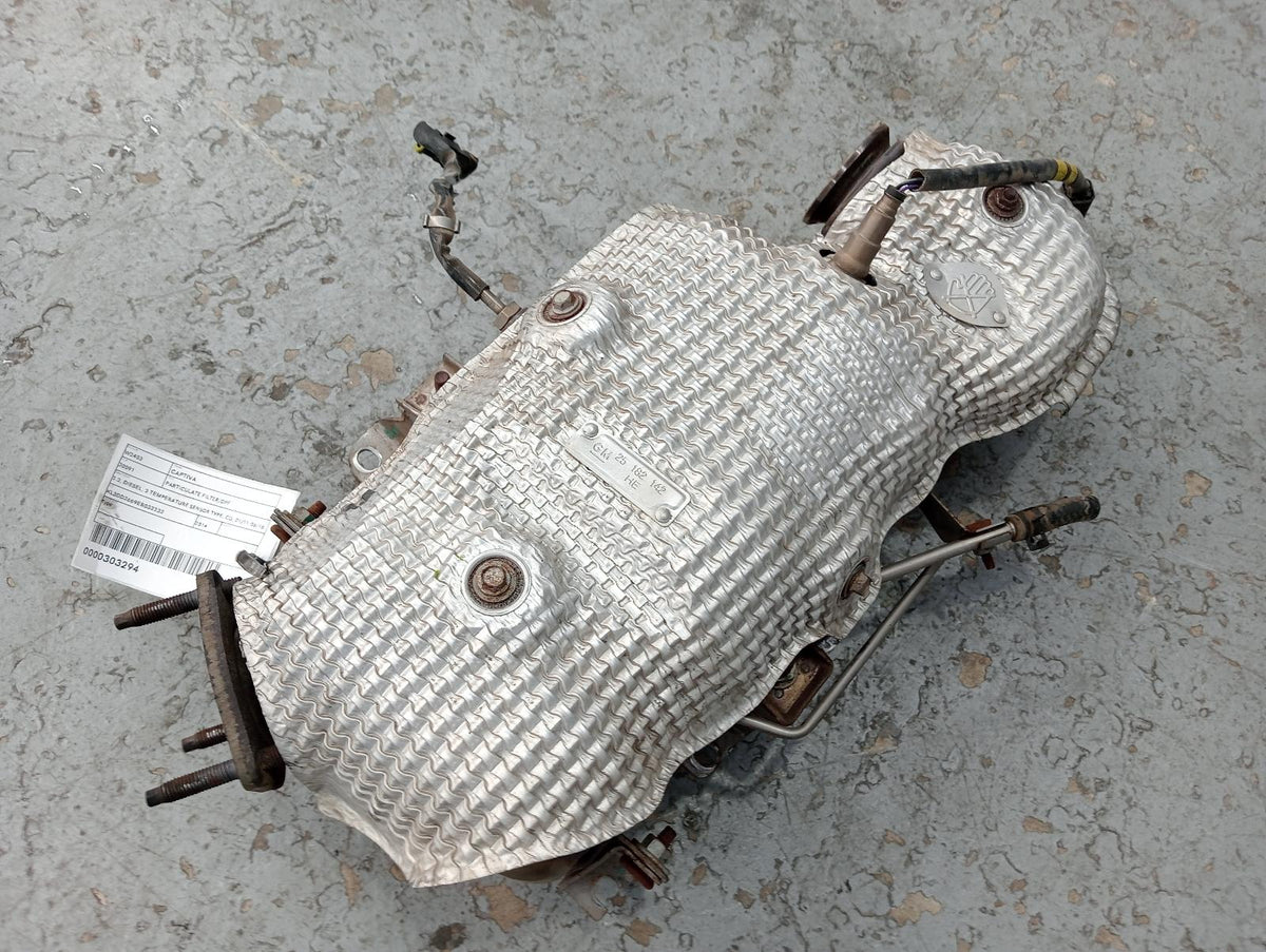 HOLDEN CAPTIVA PARTICULATE FILTER/DPF 2.2, DIESEL, 2 TEMPERATURE SENSOR TYPE, CG