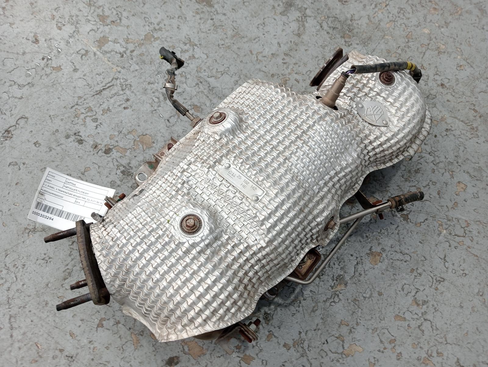 HOLDEN CAPTIVA PARTICULATE FILTER/DPF 2.2, DIESEL, 2 TEMPERATURE SENSOR TYPE, CG