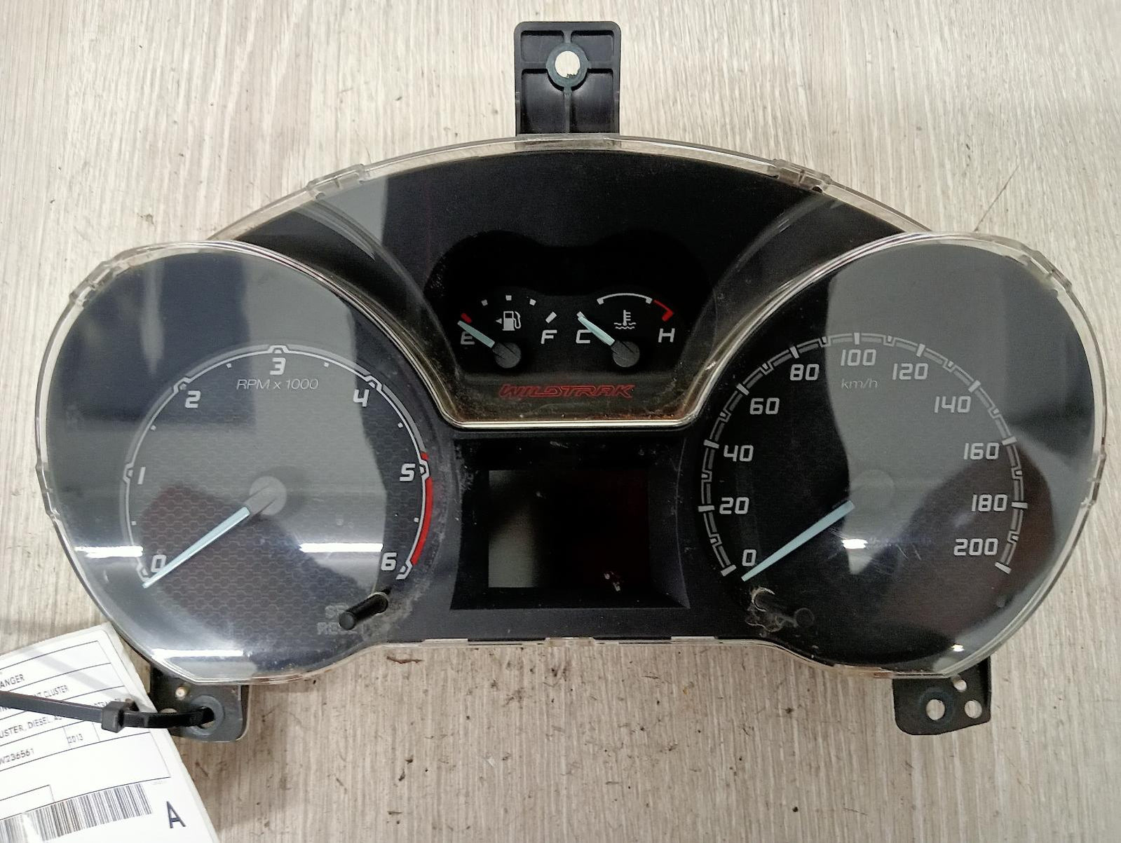 FORD RANGER INSTRUMENT CLUSTER INSTRUMENT CLUSTER, DIESEL, AUTO T/M, WILDTRAK, P