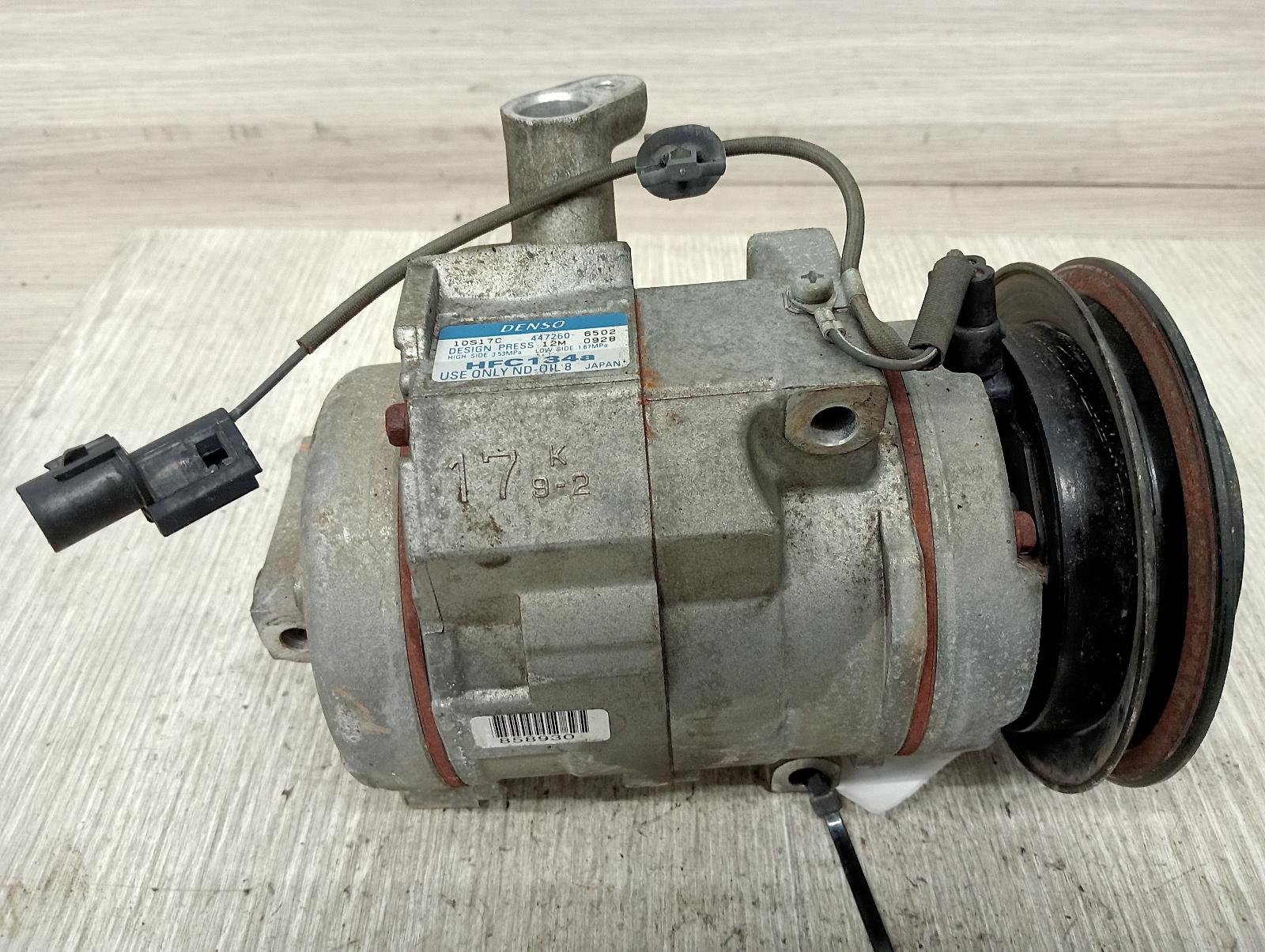 MITSUBISHI PAJERO A/C COMPRESSOR NSNX, DIESEL, 08/0604/21 2011