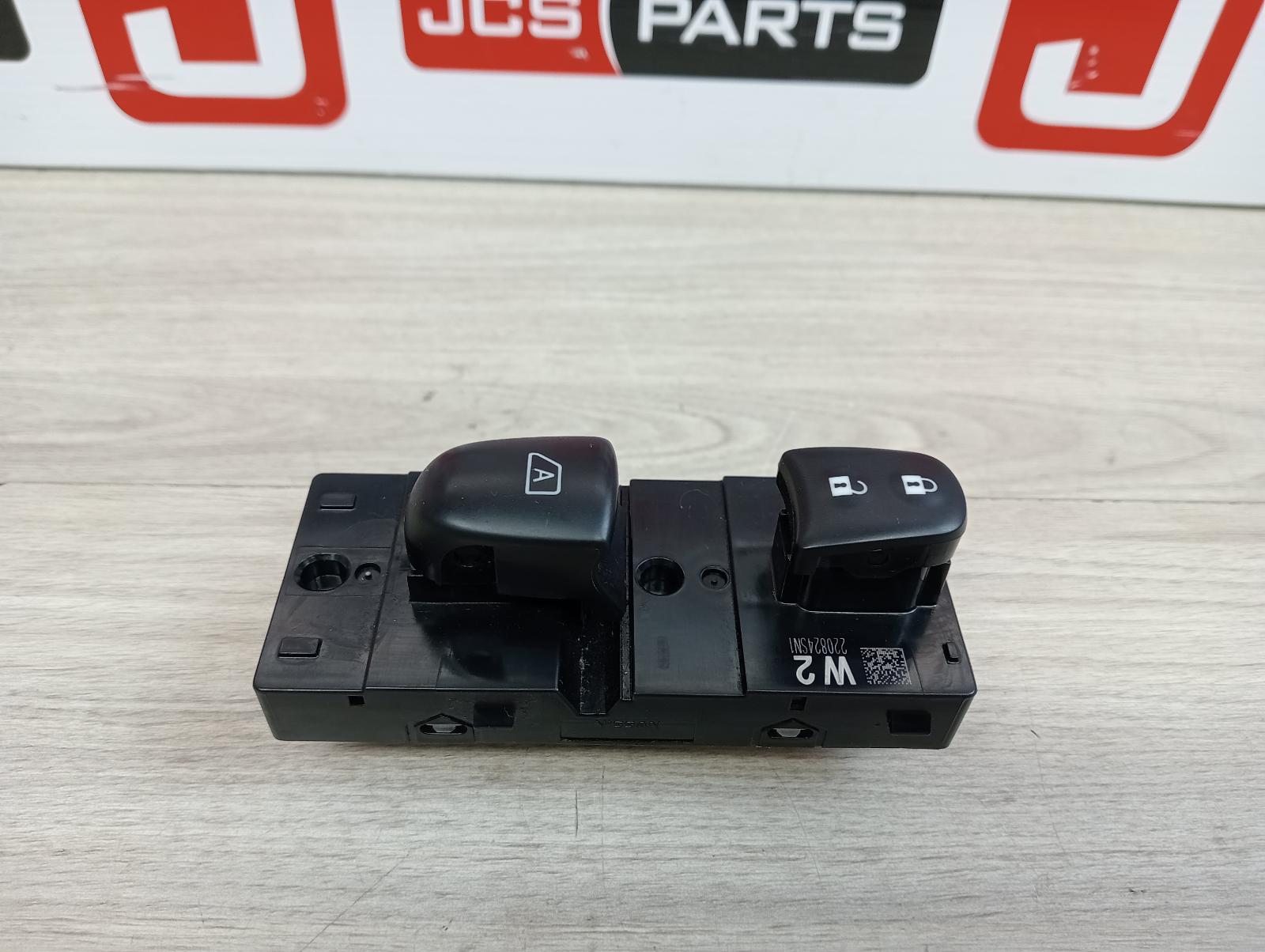 NISSAN JUKE POWER WINDOW SWITCH LH FRONT, W/ AUTO TYPE, F16, 03/20- 2023