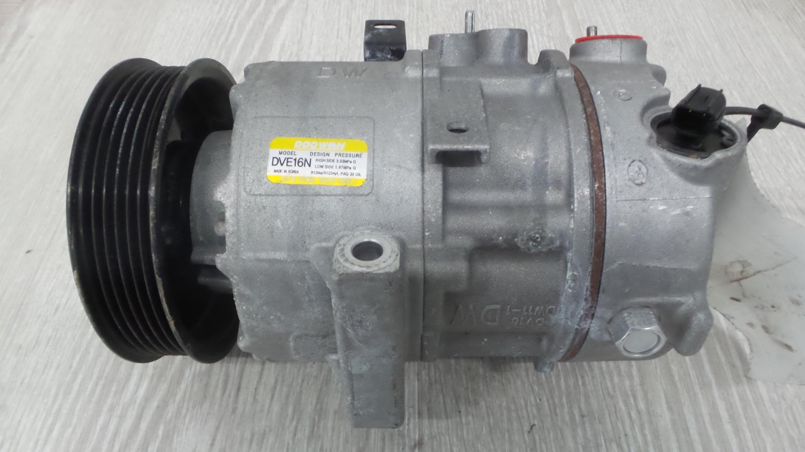 HYUNDAI TUCSON A/C COMPRESSOR PETROL, 2.0, G4NC, TL, BIGGER OUTLET, 01/17-06/18