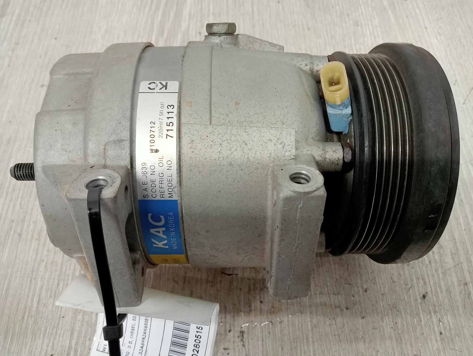 HOLDEN CRUZE A/C COMPRESSOR JG, 2.0, DIESEL, 03/09-02/11 2010