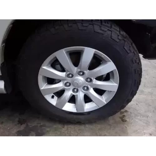 MITSUBISHI PAJERO WHEEL ALLOY FACTORY, 18X7.5IN, 9 SPOKE, NS-NW, 11/06-08/14 201