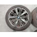 SUBARU WRX WHEEL ALLOY FACTORY, 5 DUAL SPOKE, 18X8.5IN, BLACK CHROME, V1, 03/14-