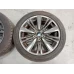 SUBARU WRX WHEEL ALLOY FACTORY, 5 DUAL SPOKE, 18X8.5IN, BLACK CHROME, V1, 03/14-