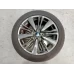 SUBARU WRX WHEEL ALLOY FACTORY, 5 DUAL SPOKE, 18X8.5IN, BLACK CHROME, V1, 03/14-