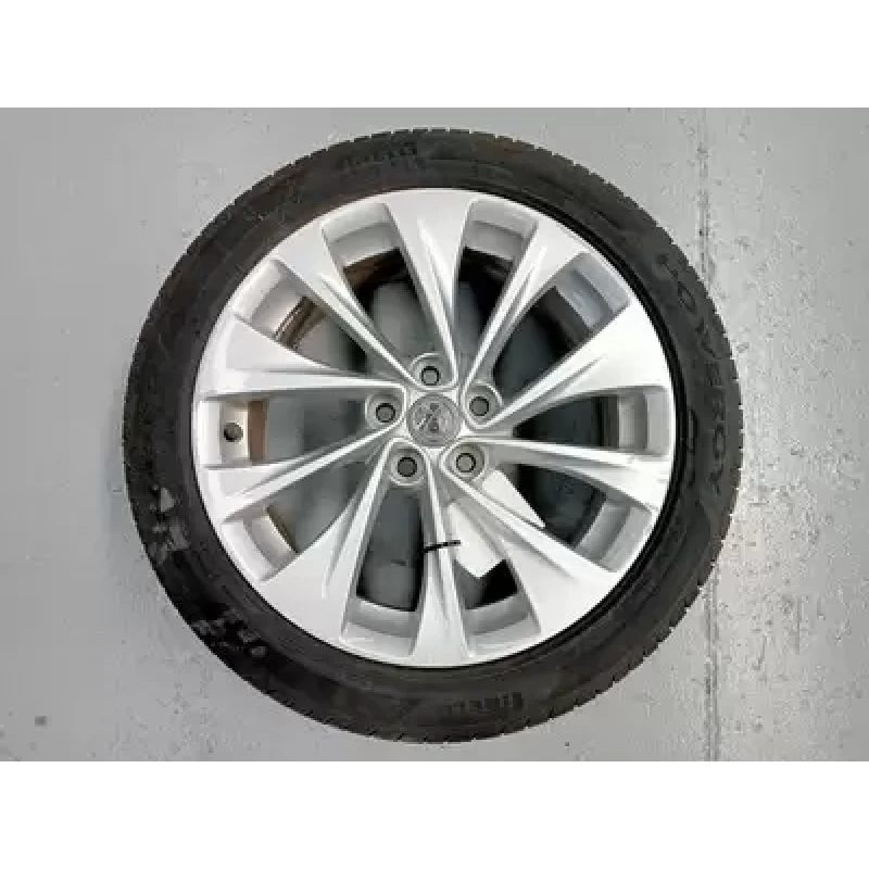 HOLDEN ASTRA WHEEL ALLOY FACTORY, 17X7.5IN, 5 V-SPOKE, BL, SEDAN, 05/17-12/20 20