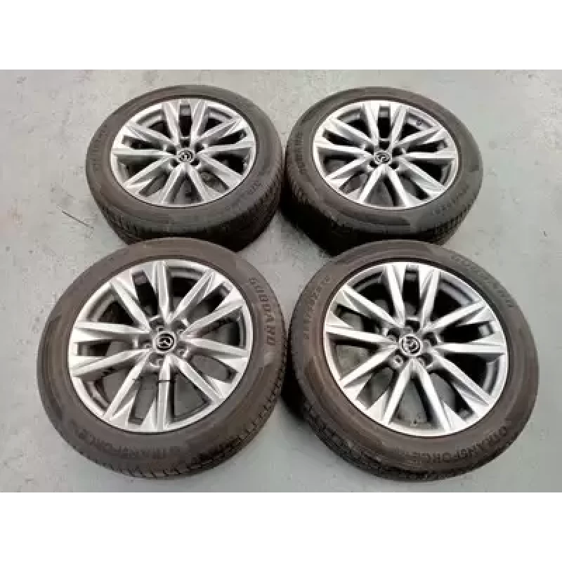 MAZDA CX9 WHEEL ALLOY FACTORY, 20X8.5IN, 5 V SPOKE, LIGHT GREY, TC, 07/16-12/24