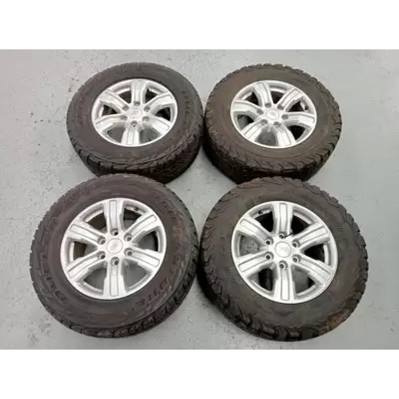 FORD RANGER WHEEL ALLOY FACTORY, 16X7IN, XLS, SILVER, PX SERIES 2-3, 06/15-04/22