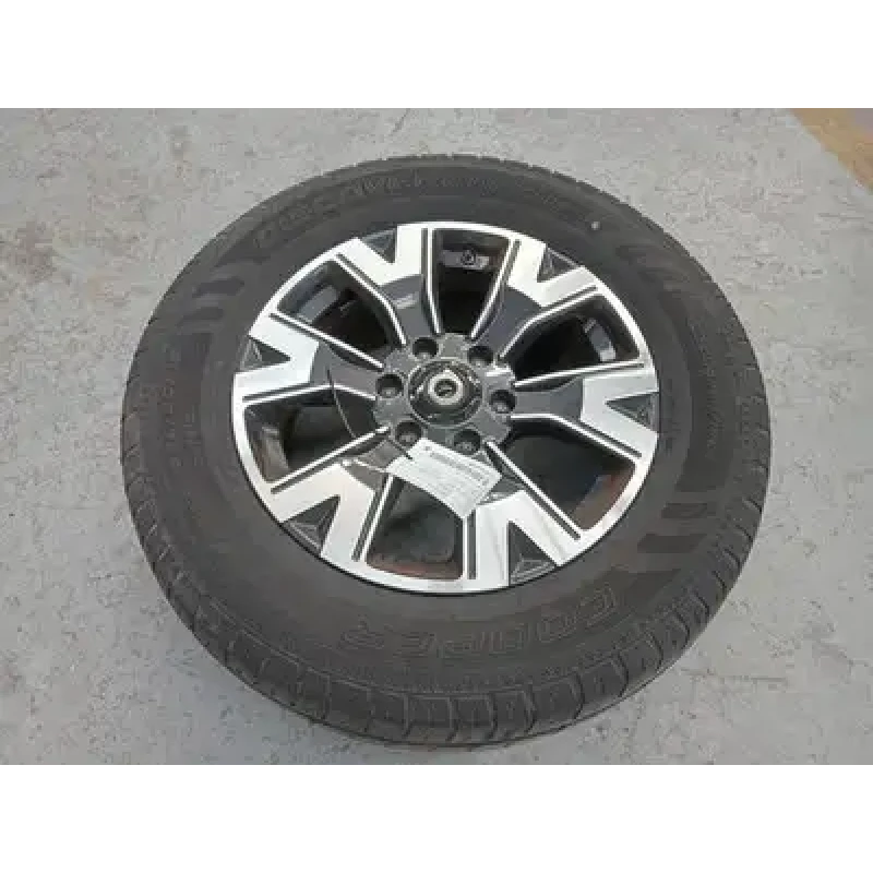 GREAT WALL CANNON UTE WHEEL ALLOY NPW, FACTORY, 18X7.5IN, 6 SPOKE, BLACK, 09/20-