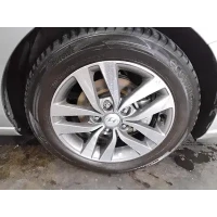 HYUNDAI I30 WHEEL ALLOY FACTORY, 16X6.5IN, 5 V SPOKE, GREY, PD, HATCH (S. KOREA