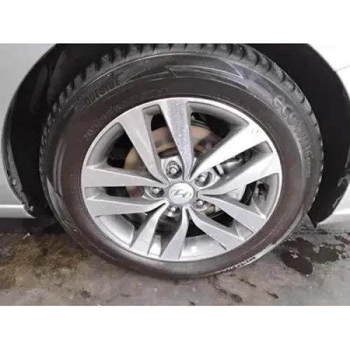 HYUNDAI I30 WHEEL ALLOY FACTORY, 16X6.5IN, 5 V SPOKE, GREY, PD, HATCH (S. KOREA