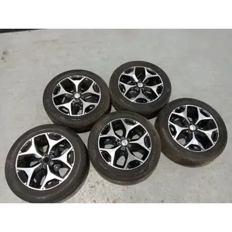 SUBARU FORESTER WHEEL ALLOY FACTORY, 18X7IN, 5 Y SPOKE, SJ, 12/12-01/16 2013