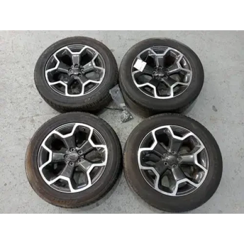 SUBARU XV WHEEL ALLOY FACTORY, 17X7IN, 5 Y SPOKE, G4X, 08/11-04/17 2014