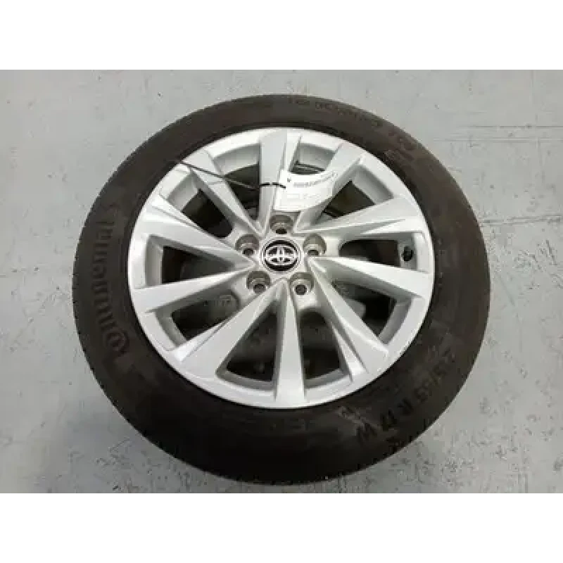 TOYOTA CAMRY WHEEL ALLOY FACTORY, 17X7.5IN, 5 V SPOKE, LIGHT GREY, XV70, 02/21-0