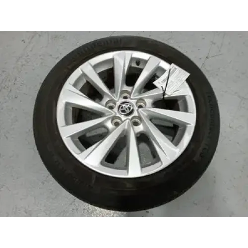 TOYOTA CAMRY WHEEL ALLOY FACTORY, 17X7.5IN, 5 V SPOKE, LIGHT GREY, XV70, 02/21-0 TOYOTA CAMRY WHEEL ALLOY FACTORY, 17X7.5IN, 5 V SPOKE, LIGHT GREY, XV70, 02/21-0