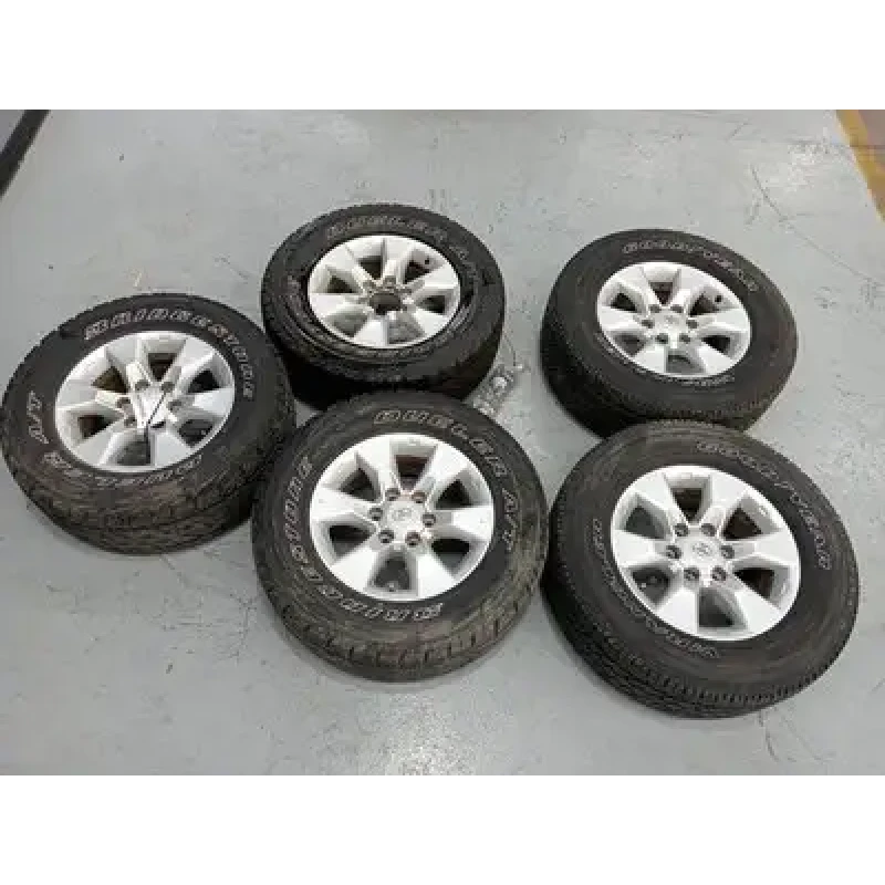 TOYOTA PRADO WHEEL ALLOY FACTORY, 17X6.5IN, 6 SPOKE, 150 SERIES, 08/09-07/17 201