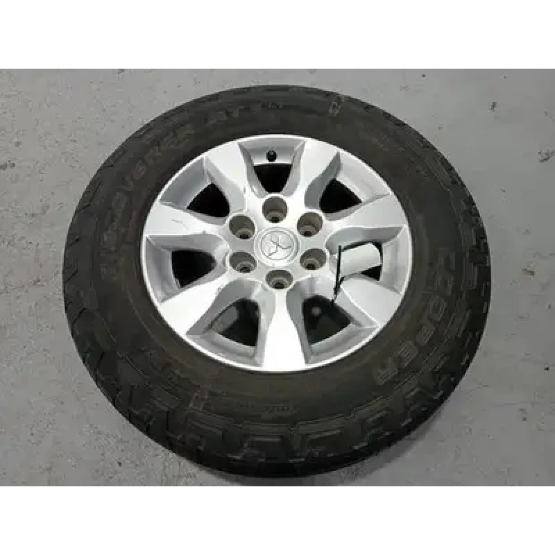 MITSUBISHI PAJERO WHEEL ALLOY FACTORY, 17X7.5IN, 7 SPOKE, NS-NX, 08/06-04/21 201