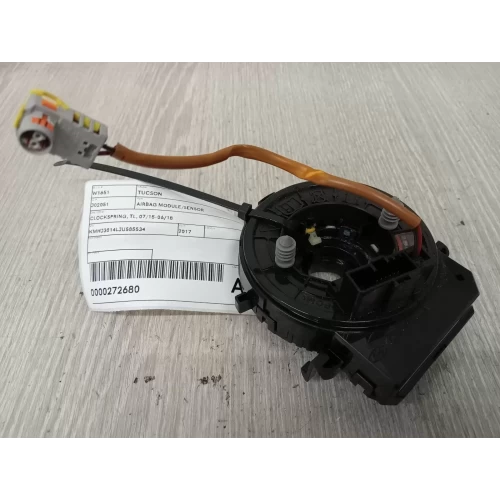 HYUNDAI TUCSON AIRBAG MODULE/SENSOR CLOCKSPRING, TL, 07/15-06/18 2017