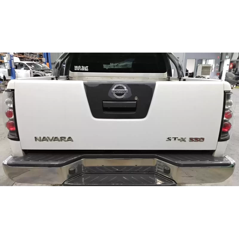 NISSAN NAVARA BOOTLID/TAILGATE D40, TAILGATE, 09/05-08/15 2013