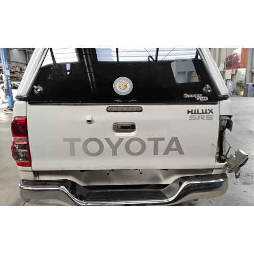 TOYOTA HILUX BOOTLID/TAILGATE TAILGATE, CENTRE HANDLE TYPE, NON TONNEAU HOOKS, W