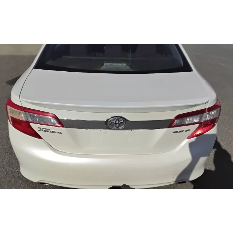 TOYOTA CAMRY BOOTLID/TAILGATE BOOTLID, ASV50, ATARA SL/SX, SPOILERED, W/ CAMERA