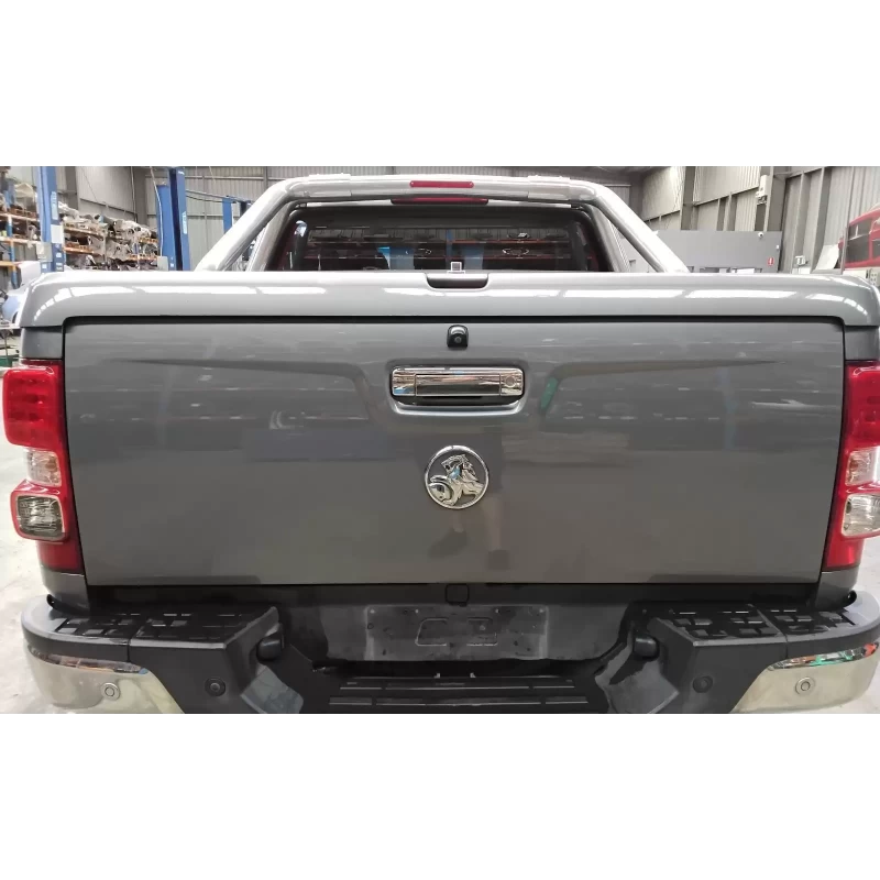 HOLDEN COLORADO BOOTLID/TAILGATE TAILGATE, RG, UTE BACK, W/ REV CAMERA ABOVE HAN