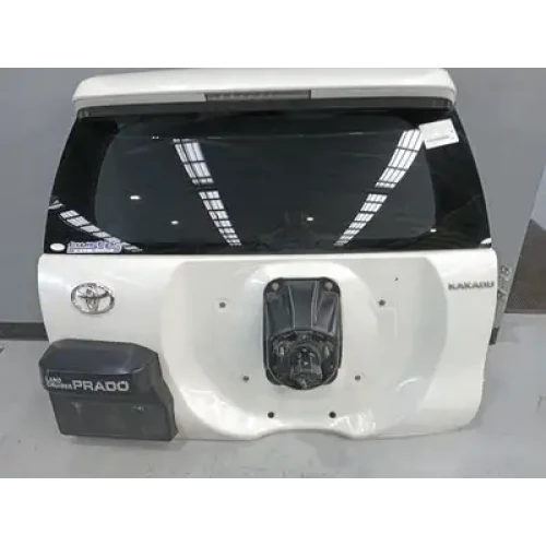 TOYOTA PRADO BOOTLID/TAILGATE TAILGATE, WAGON, W/ SPARE WHEEL, W/ CAMERA TYPE, 1