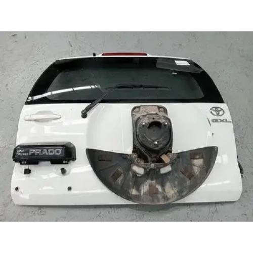 TOYOTA PRADO BOOTLID/TAILGATE TAILGATE, 120 SERIES, NON SPOILER, W/ SPARE WHEEL