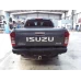 ISUZU DMAX REAR BUMPER BUMPER BAR, BLACK, RC, 05/12-06/20 2017