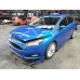 FORD FOCUS REAR BUMPER LZ, HATCH, ST TYPE, 10/14-11/18 2015