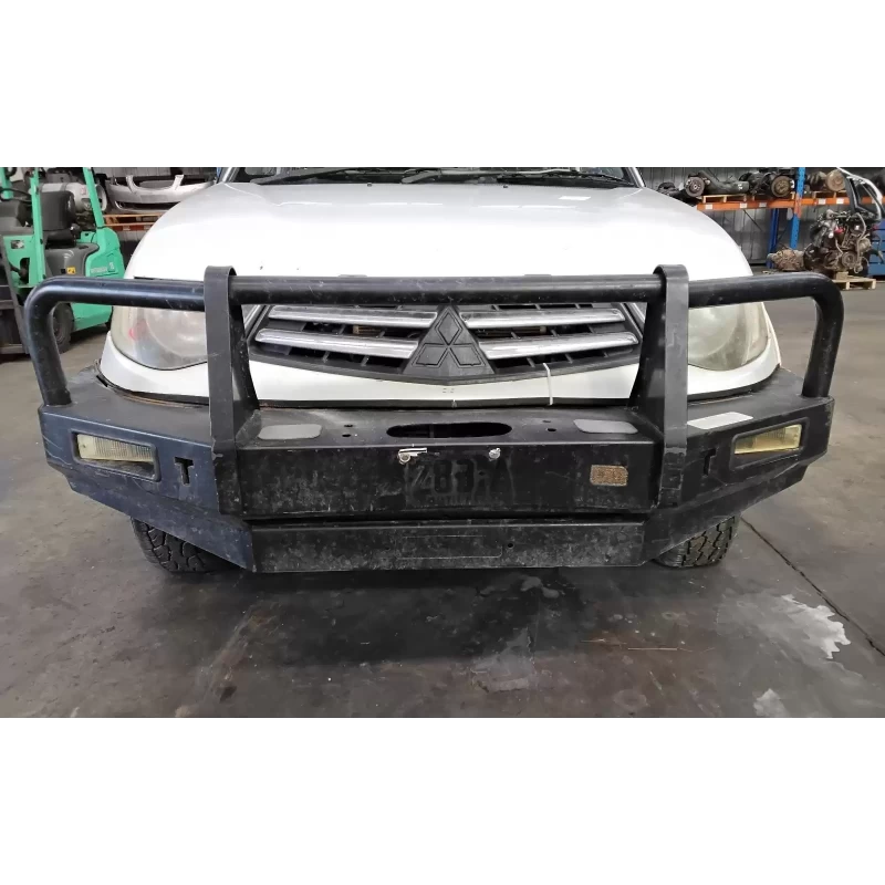 MITSUBISHI TRITON FRONT BUMPER BULL BAR-STEEL, MN, 08/09-04/15 2013