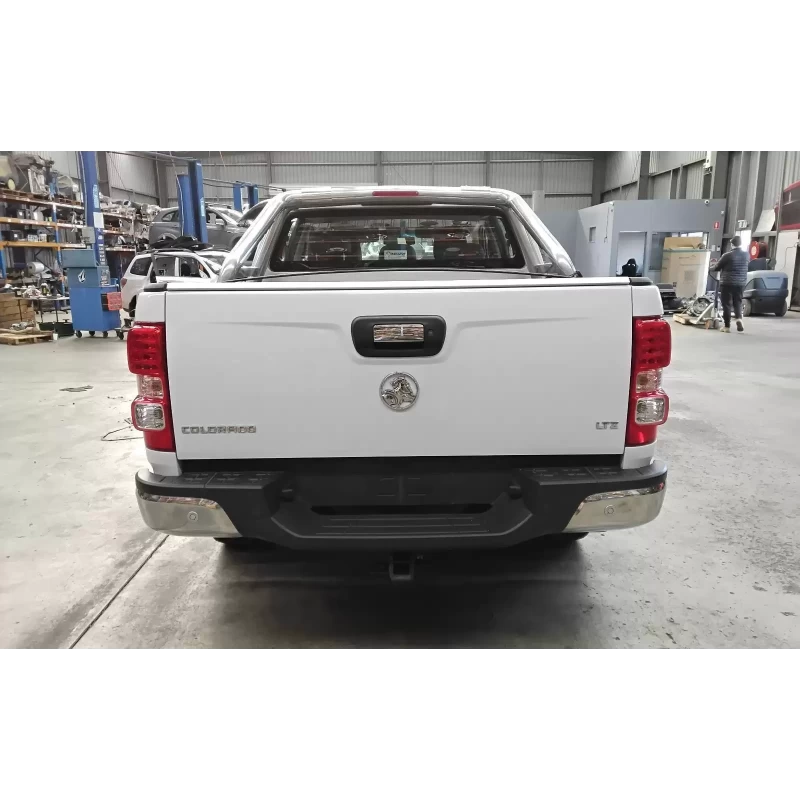 HOLDEN COLORADO REAR BUMPER RG, ANTHRACITE CHROME, 3 PIECE TYPE, 07/16-12/20 201