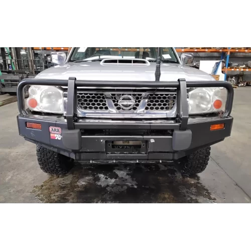 NISSAN NAVARA FRONT BUMPER D22, BULL BAR-STEEL, 04/97-08/15 2011