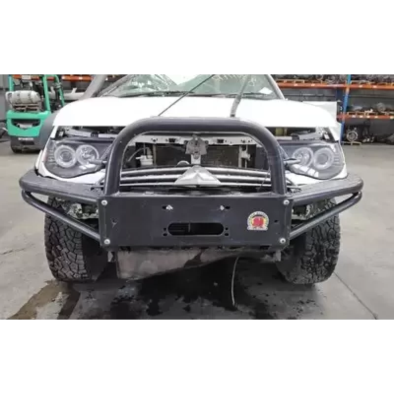 MITSUBISHI TRITON FRONT BUMPER BULL BAR-STEEL, MN, 08/09-04/15 2012