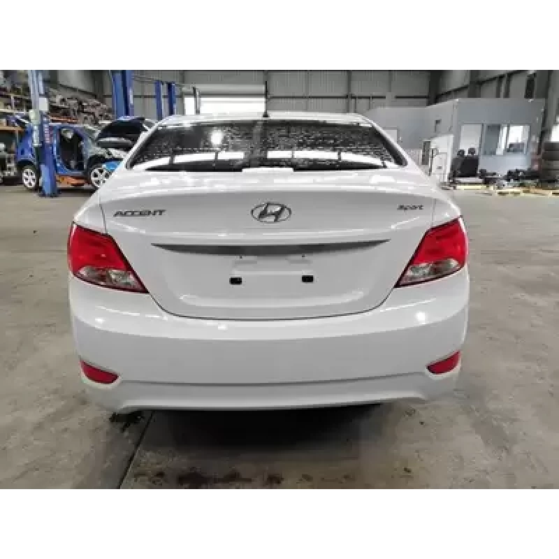 HYUNDAI ACCENT REAR BUMPER RB, NON PARK SENSORS TYPE, SEDAN, ACTIVE/ELITE, 05/11